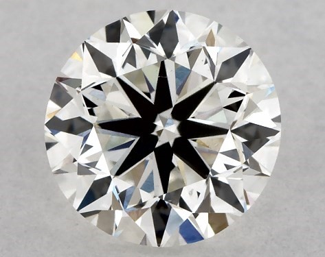 GIA 1.00 Carat H-VS2 Very Good Cut Round Diamond
