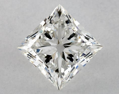 GIA 1.02 Carat H-VS2 Ideal Cut Princess Diamond