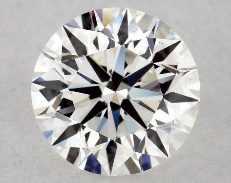 GIA 0.80 Carat H-SI1 Excellent Cut Round Diamond