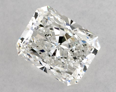 GIA 1.00 Carat H-VVS1 Very Good Cut Radiant Natural Diamond