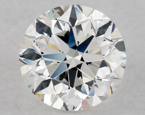 GIA 1.00 Carat H-VS2 Very Good Cut Round Natural Diamond
