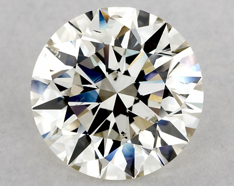 3.02 carat round diamond, I SI1