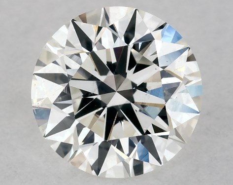 GIA 0.80 Carat H-SI1 Excellent Cut Round Diamond