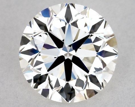 GIA 1.00 Carat H-VS2 Very Good Cut Round Natural Diamond