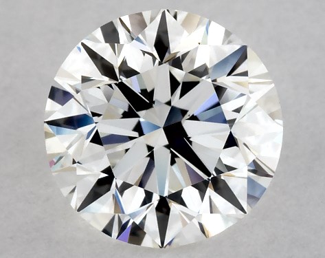 GIA 1.00 Carat H-VS1 Excellent Cut Round Diamond