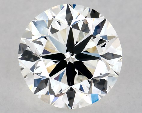 GIA 1.00 Carat H-VS2 Very Good Cut Round Diamond