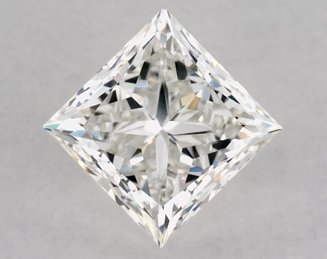 GIA 1.01 Carat H-VS2 Ideal Cut Princess Diamond