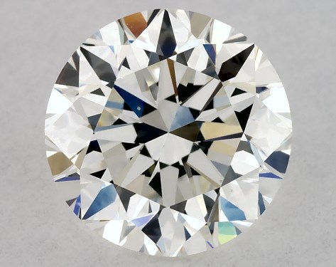GIA 1.00 Carat H-VS2 Very Good Cut Round Diamond