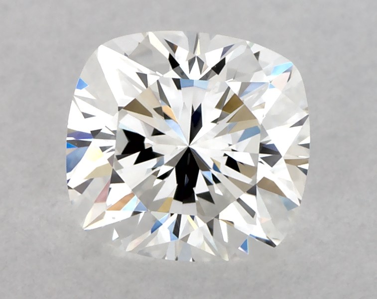 0.56 carat cushion diamond, E VS2