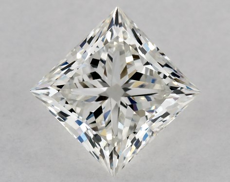 GIA 1.01 Carat H-VS2 Ideal Cut Princess Diamond