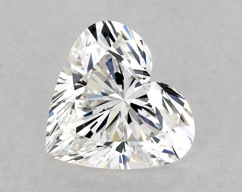 GIA 1.08 Carat H-VS2 Ideal Cut Heart Natural Diamond