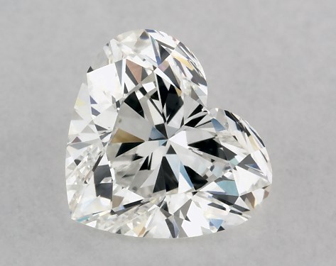 GIA 1.01 Carat H-VS2 Very Good Cut Heart Diamond
