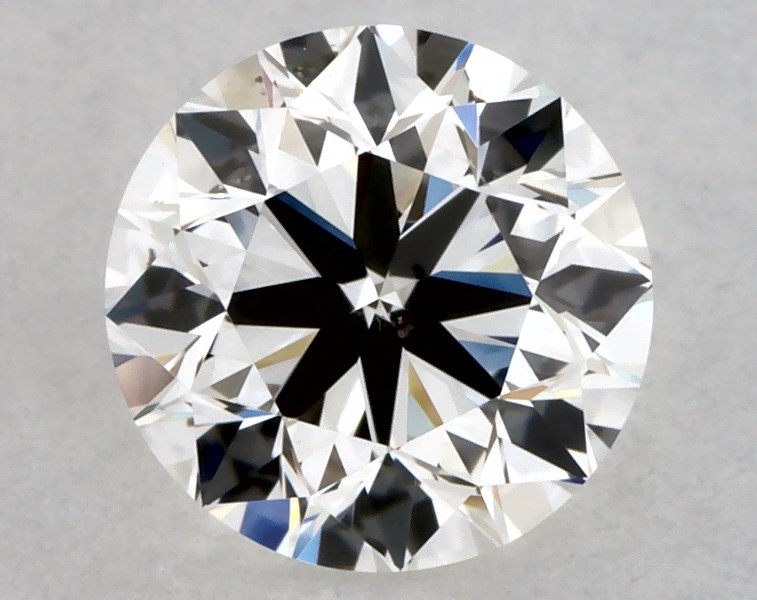0.9 carat round diamond, H SI1