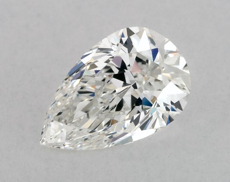 GIA 1.01 Carat F-VS2 Ideal Cut Pear Natural Diamond