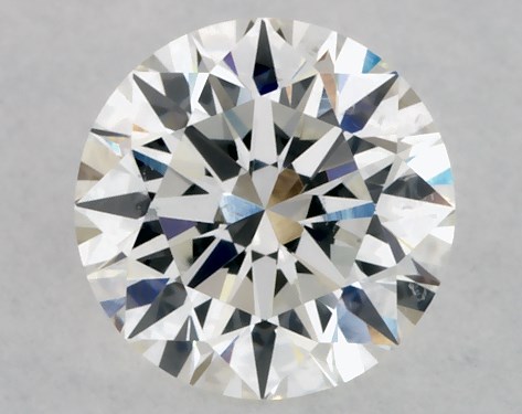 GIA 0.73 Carat H-SI1 Excellent Cut Round Diamond