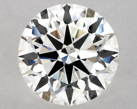 GIA 2.03 Carat H-VS2 Excellent Cut Round Natural Diamond