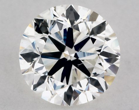 GIA 1.00 Carat H-VS2 Very Good Cut Round Diamond