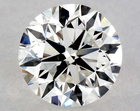 GIA 1.00 Carat H-VS2 Very Good Cut Round Diamond