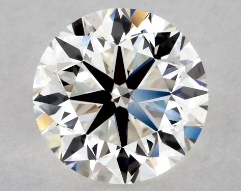 GIA 1.02 Carat H-VS1 Very Good Cut Round Diamond