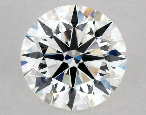 GIA 1.00 Carat H-VS2 Excellent Cut Round Diamond
