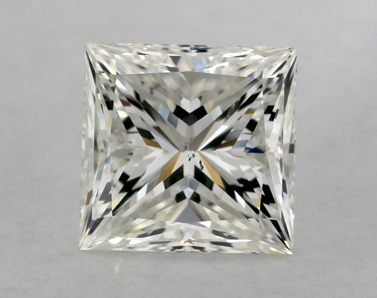 2.02 carat princess diamond, I SI1