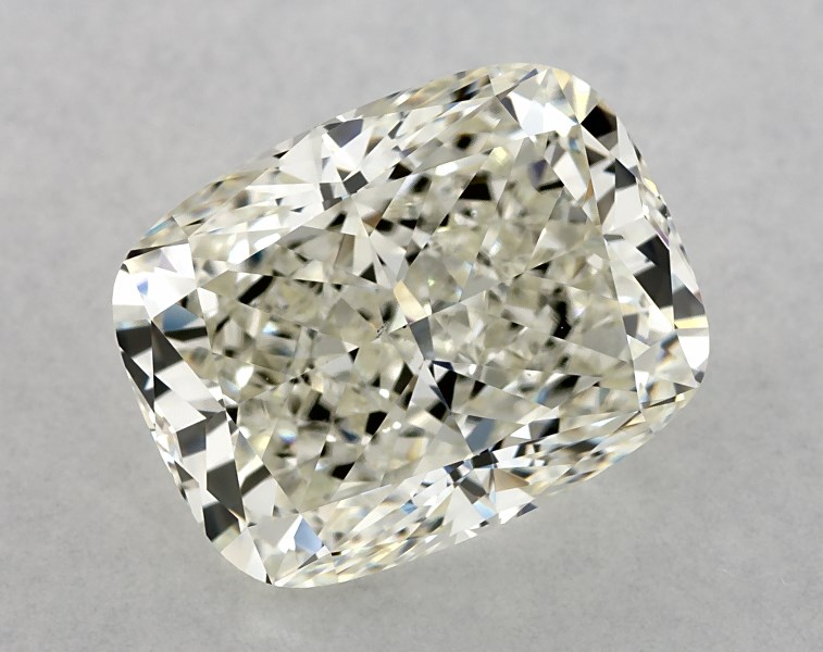 3.12 carat cushion diamond, I VS2