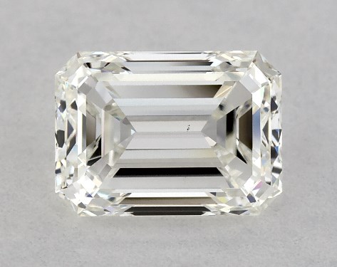 GIA 1.01 Carat H-VS2 Very Good Cut Emerald Diamond