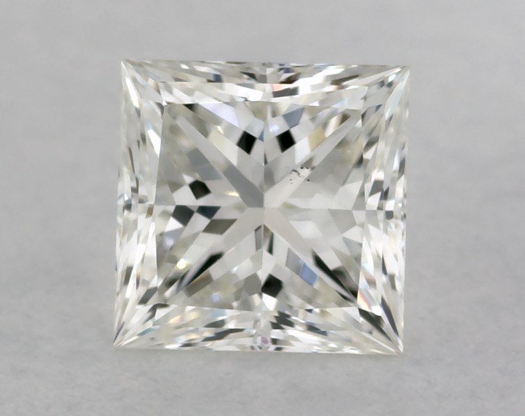 0.5 carat princess diamond, I VS2