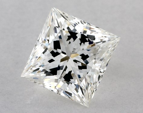 GIA 1.01 Carat H-VS2 Very Good Cut Princess Diamond