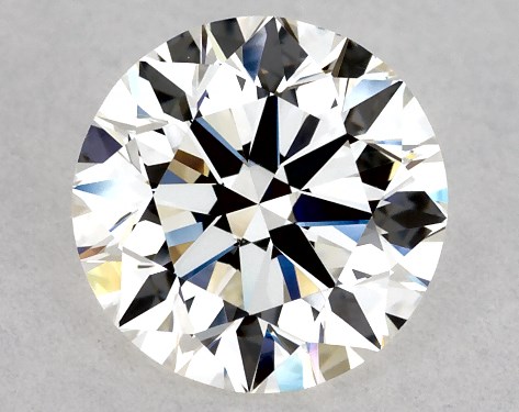 GIA 1.00 Carat H-VS2 Excellent Cut Round Diamond