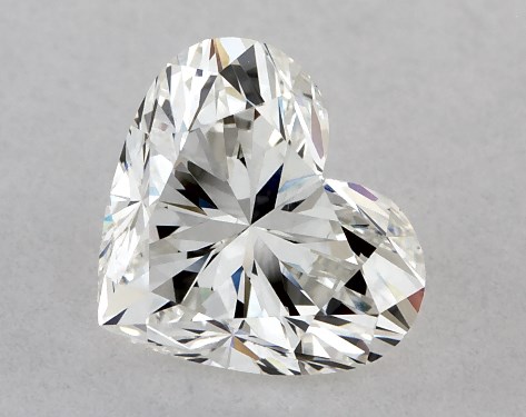 GIA 1.01 Carat H-VS2 Ideal Cut Heart Diamond