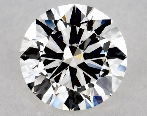 GIA 1.00 Carat H-VS2 Very Good Cut Round Diamond