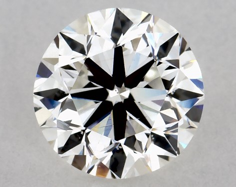 GIA 1.00 Carat H-VS2 Very Good Cut Round Diamond