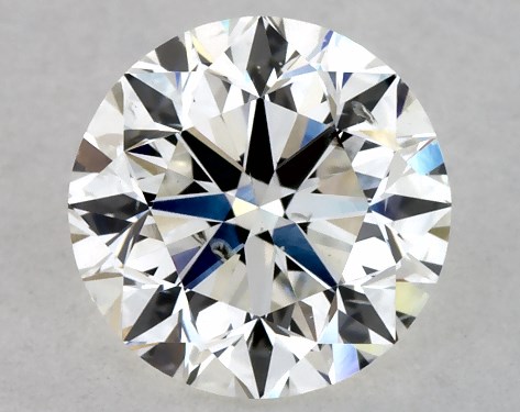 GIA 1.01 Carat H-SI2 Very Good Cut Round Natural Diamond