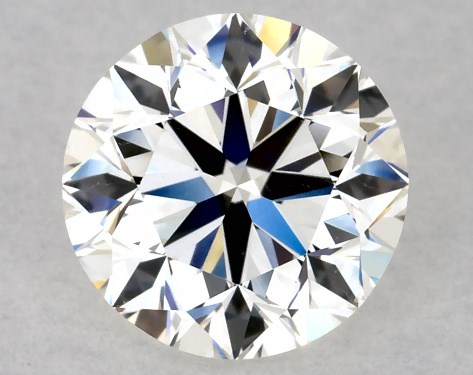 GIA 1.00 Carat H-VS2 Very Good Cut Round Diamond