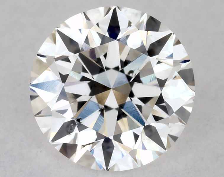 0.74 carat round diamond, G SI1
