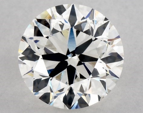 GIA 1.00 Carat H-SI2 Very Good Cut Round Diamond