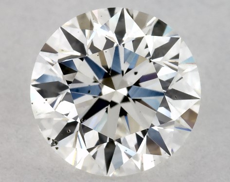GIA 0.80 Carat F-SI1 Excellent Cut Round Natural Diamond