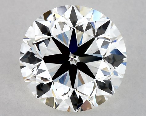 GIA 1.00 Carat H-VS1 Very Good Cut Round Diamond