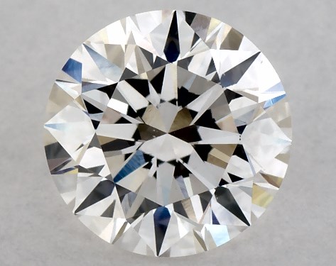 GIA 0.77 Carat H-SI1 Excellent Cut Round Diamond