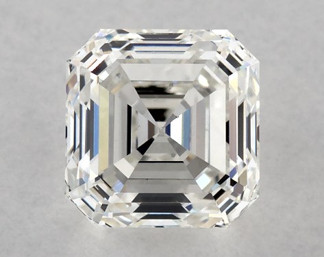 GIA 1.01 Carat H-VS2 Good Cut Asscher Diamond