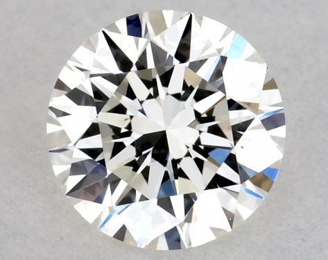 GIA 0.50 Carat H-VS2 Excellent Cut Round Diamond