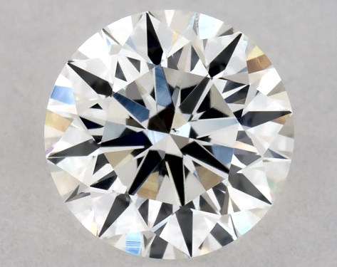 GIA 0.52 Carat H-VS2 Excellent Cut Round Natural Diamond