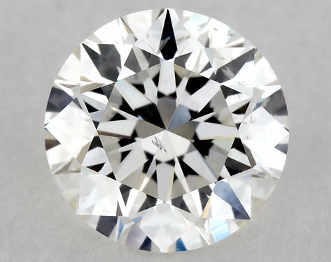 GIA 0.81 Carat I-SI1 Excellent Cut Round Natural Diamond