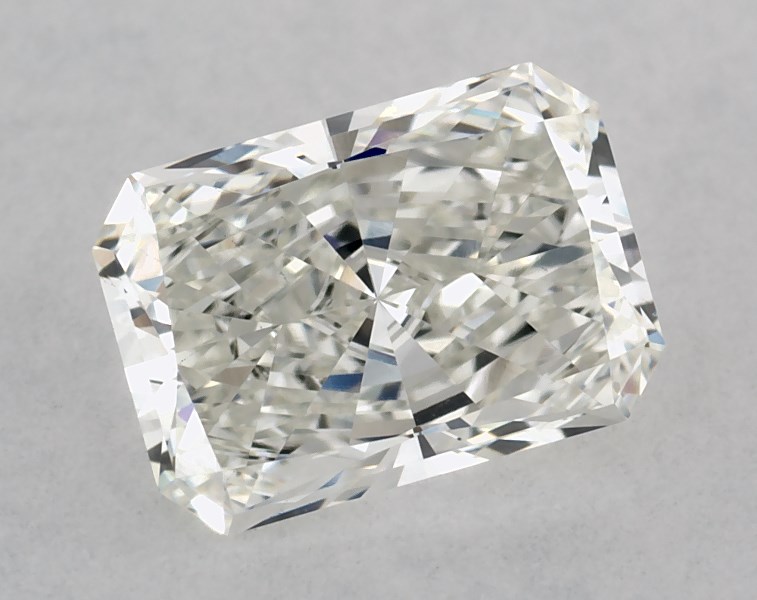 0.7 carat radiant diamond, F VS1