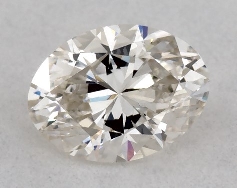 GIA 0.30 Carat J-VS2 Good Cut Oval Diamond