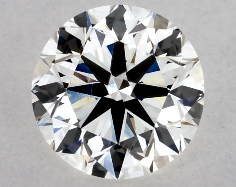 GIA 1.00 Carat H-VS2 Very Good Cut Round Diamond