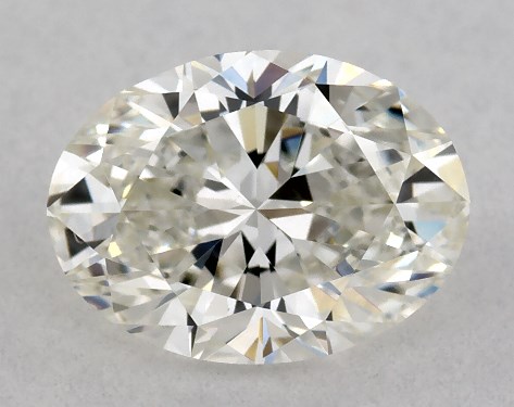 GIA 1.00 Carat H-VS2 Very Good Cut Oval Diamond