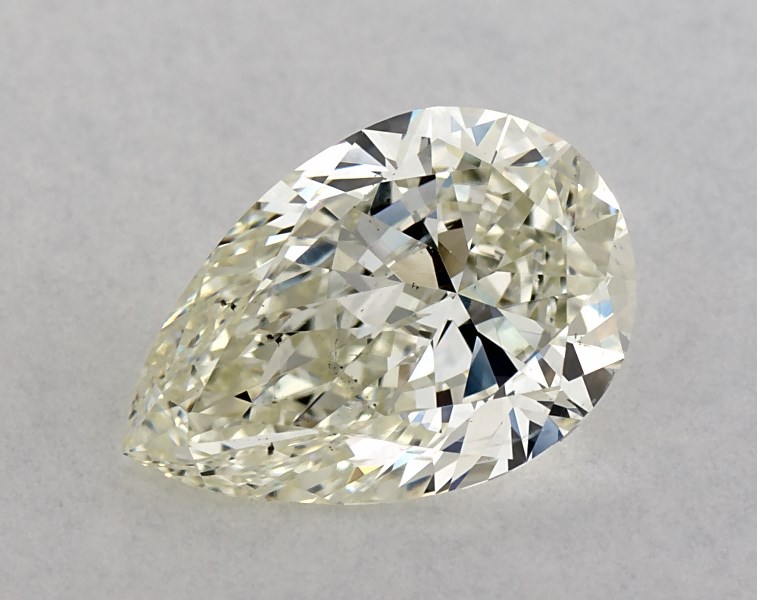 0.9 carat pear diamond, I SI1