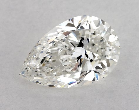 GIA 1.00 Carat G-VS1 Very Good Cut Pear Diamond